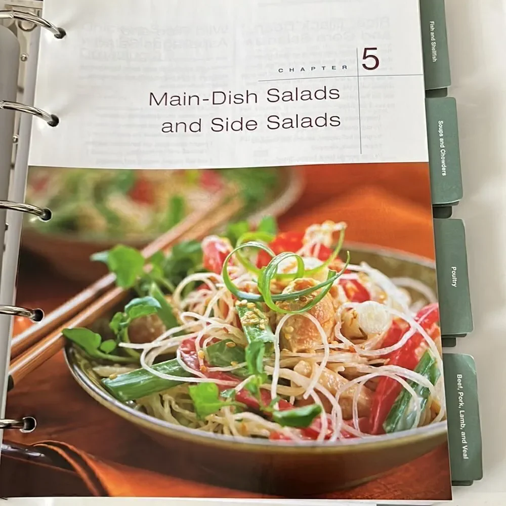 Vintage 2006 Weight Watchers Colorful 452- Page Cookbook w/  Endless Recipe- NEW